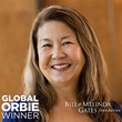 Global ORBIE Winner, Sue Taylor of Bill & Melinda Gates Foundation