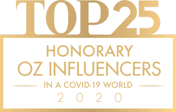 Top 25 Honorary OZ Influencers' Overall winners badge