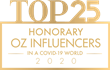 Top 25 Honorary OZ Influencers' Overall winners badge