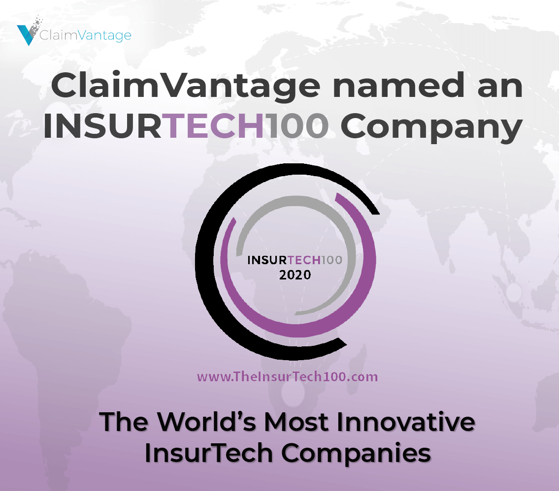 ClaimVantage named an InsurTech100 Company