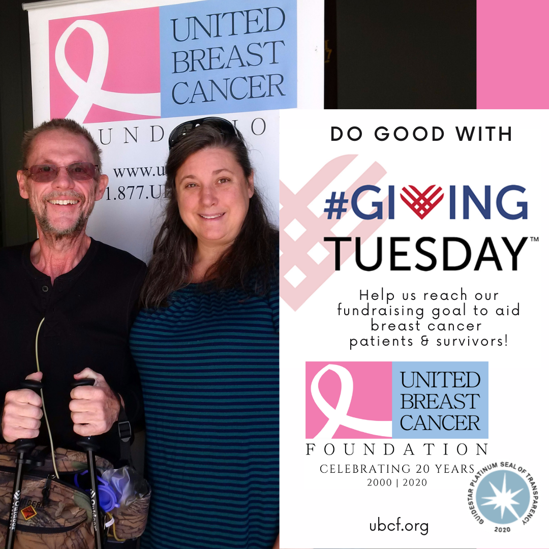 Giving Tuesday is December 1st, help support breast cancer patients and survivors!