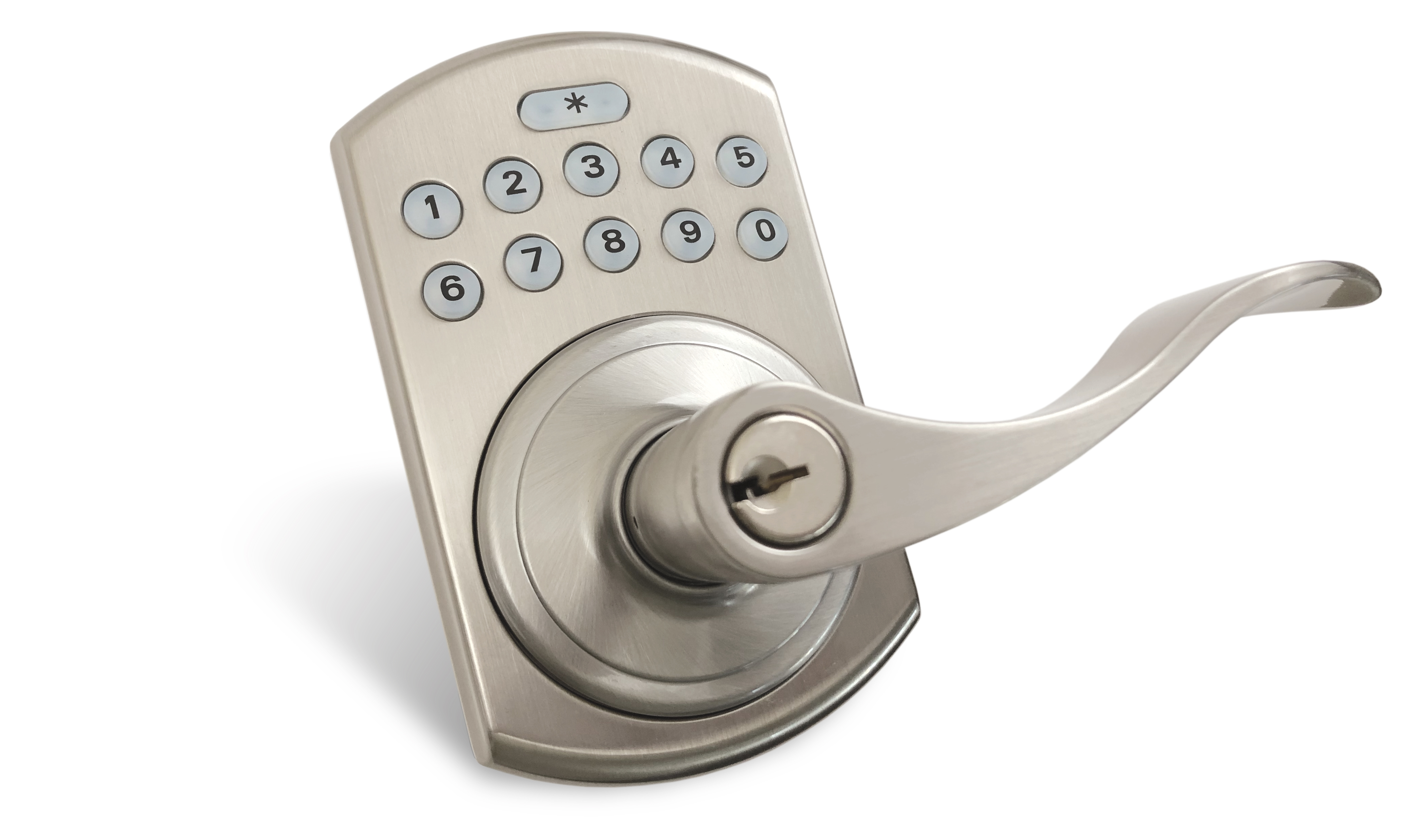 The LP250 Digital Lock with Logan Lever combines security, convenience and style.
