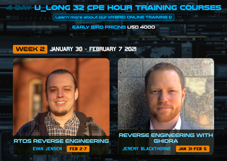 Unlock 2021's 32-CPE Hour Training Classes Week 2