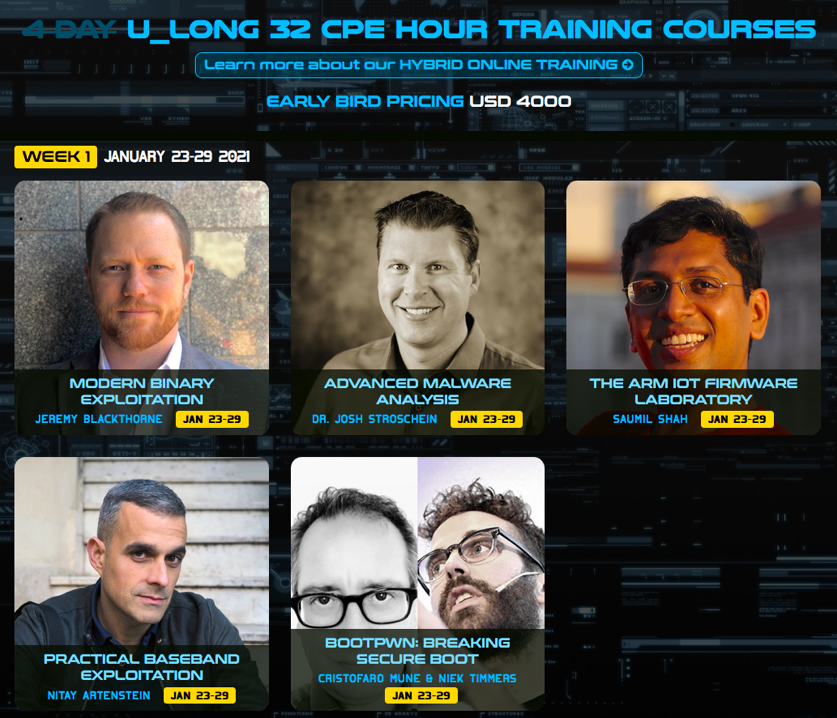 Unlock 2021's 32-CPE Hour Training Classes Week 1