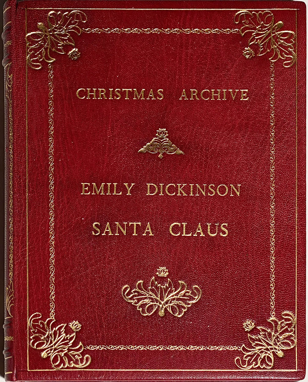 Emily Dickinson's handwritten manuscript poem about Santa is up for sale.