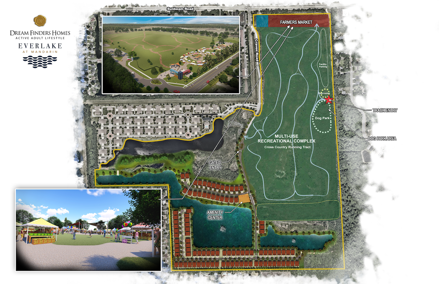 Everlake at Mandarin Site Plan