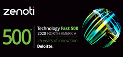 Zenoti Ranked as the 316th Fastest-Growing Company in North America on Deloitte’s 2020 Technology Fast 500™