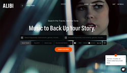 ALIBI Music Website