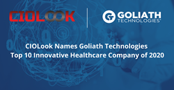 Goliath Technologies Named Top 10 Innovative Healthcare Company of 2020
