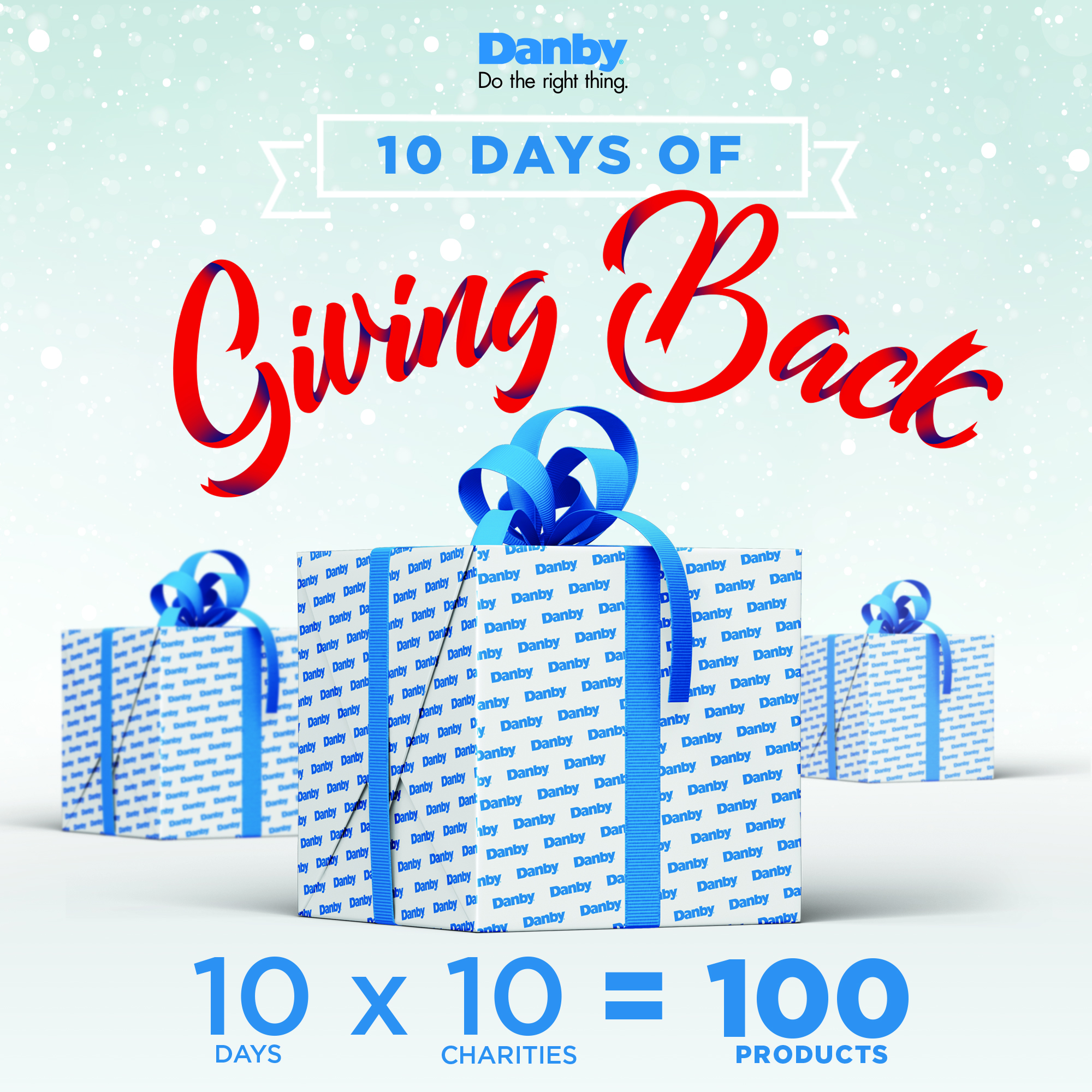 10 days of giving back giveaway