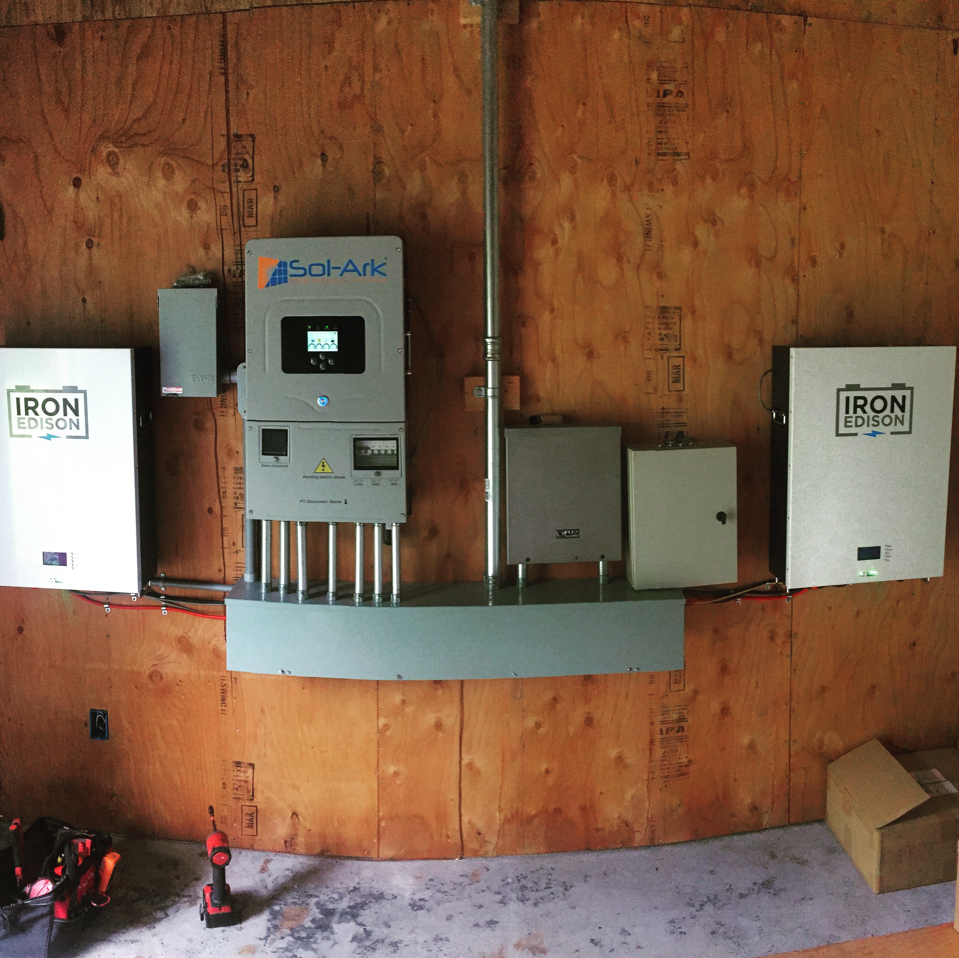Customer Installation of the Iron Edison RE-Volt Lithium Battery with the Sol-Ark Inverter
