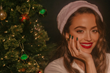 Kathleenlights wearing ”Hoping To Be Kissed” from the “Lights Lacquer Holiday Special” collection