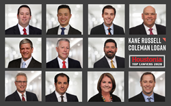 11 KRCL lawyer honored by Houstonia 2020 Top Lawyers