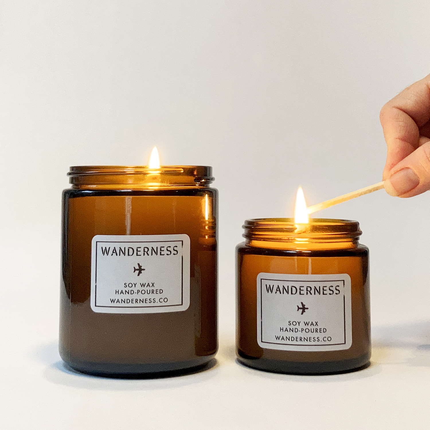 WANDERNESS scented candles are based on popular travel destinations, an idea sparked by the global lockdown