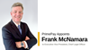 PrimePay Announces the Addition of Francis “Frank” V. McNamara, III, Executive Vice President, Chief Legal Officer