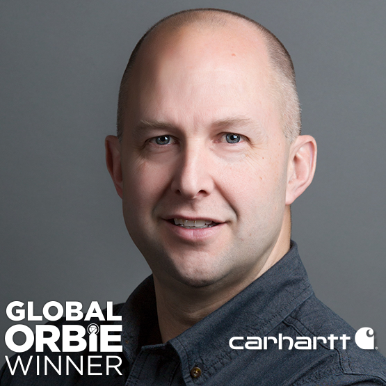 Global ORBIE Winner, John Hill of Carhartt