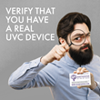 QuantaDose Verify That You Have A Real UVC Light Device