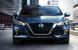 The front end of the 2021 Nissan Altima