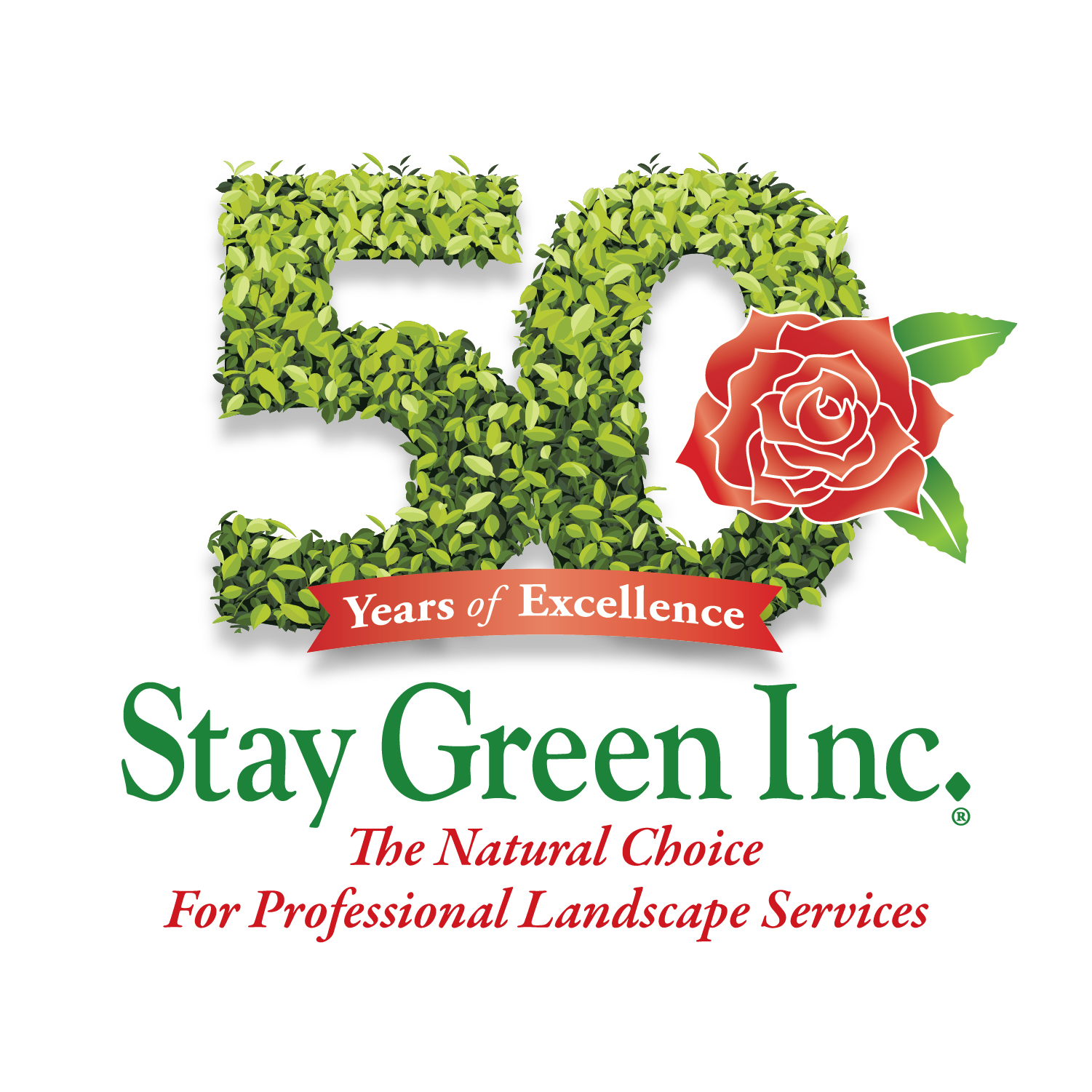 Stay Green 50th Anniversary Logo