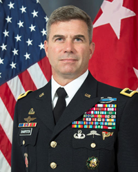Maj. Gen. Christopher Sharpsten, Operation Warp Speed leader, speaks with ISOA on Dec. 15