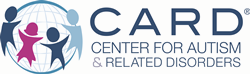 Center for Autism and Related Disorders (CARD), LLC Logo with children and globe