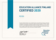 Education Alliance Finland Certification