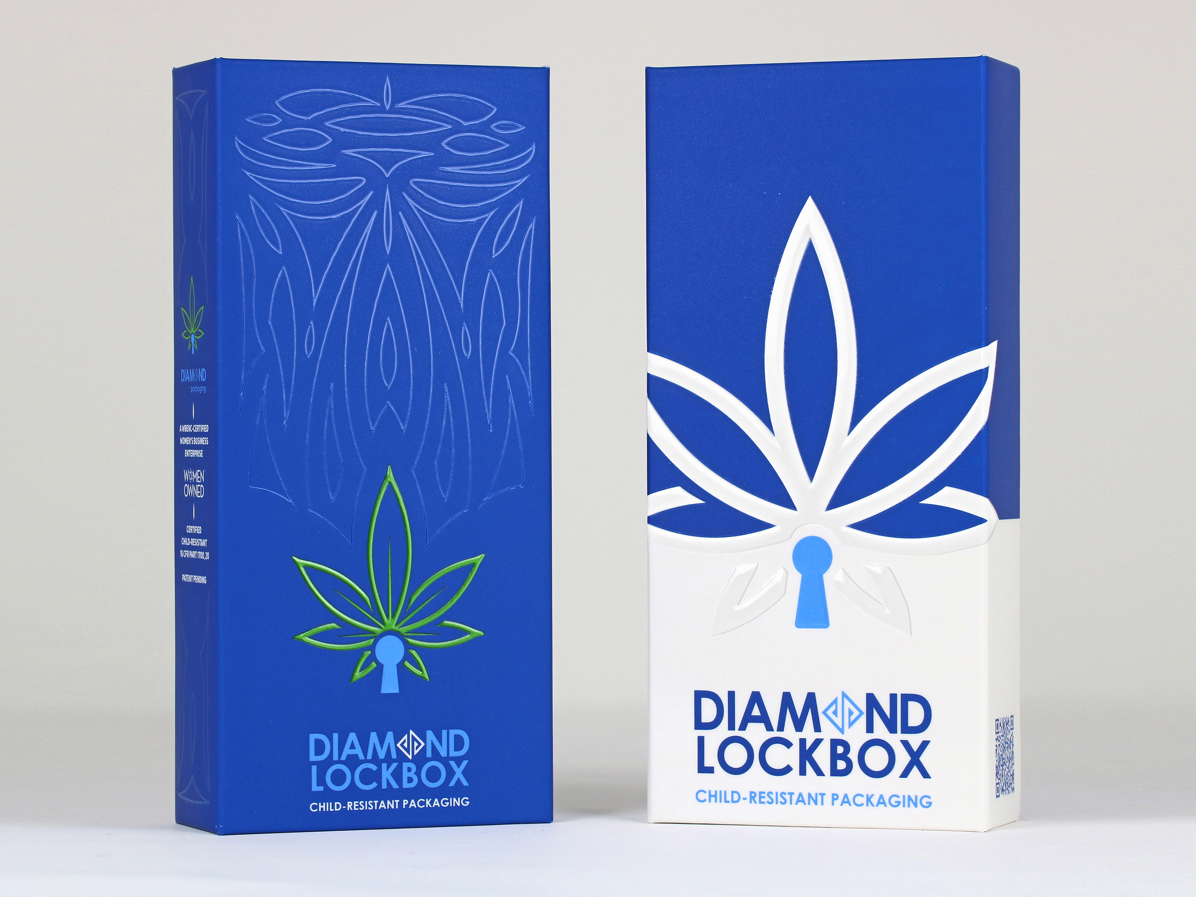 Diamond Lockbox™ Certified Child-Resistant (CR) Packaging