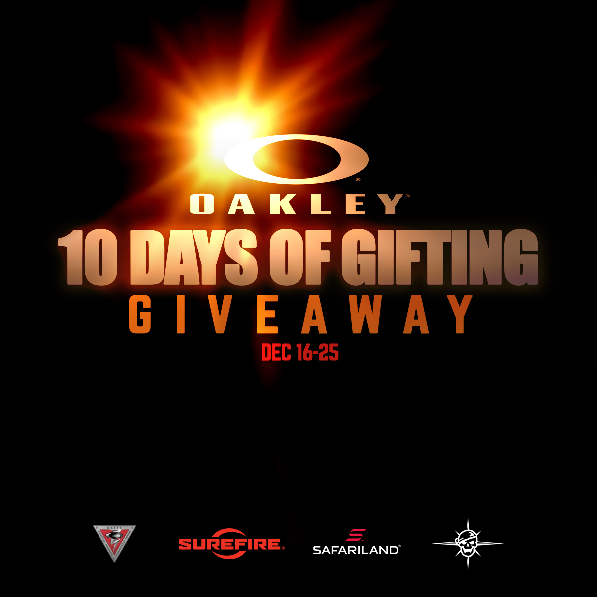 Oakley SI Holiday Giveaway