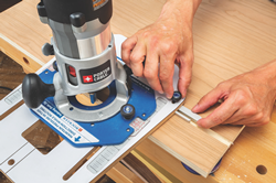 Rockler introduces Indexing Dado Jig, making it easier to repeatedly rout precisely spaced dadoes