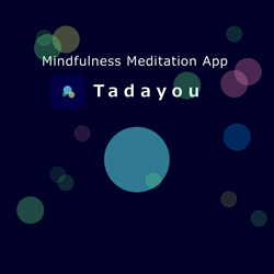 Tadayou visualizes your breath and distractions.