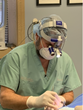 Dr. Mark Grosinger performs surgery.