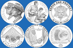 National Law Enforcement Memorial and Museum Commemorative Coin Designs