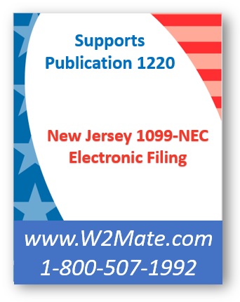 New Jersey 1099-NEC Electronic Filing