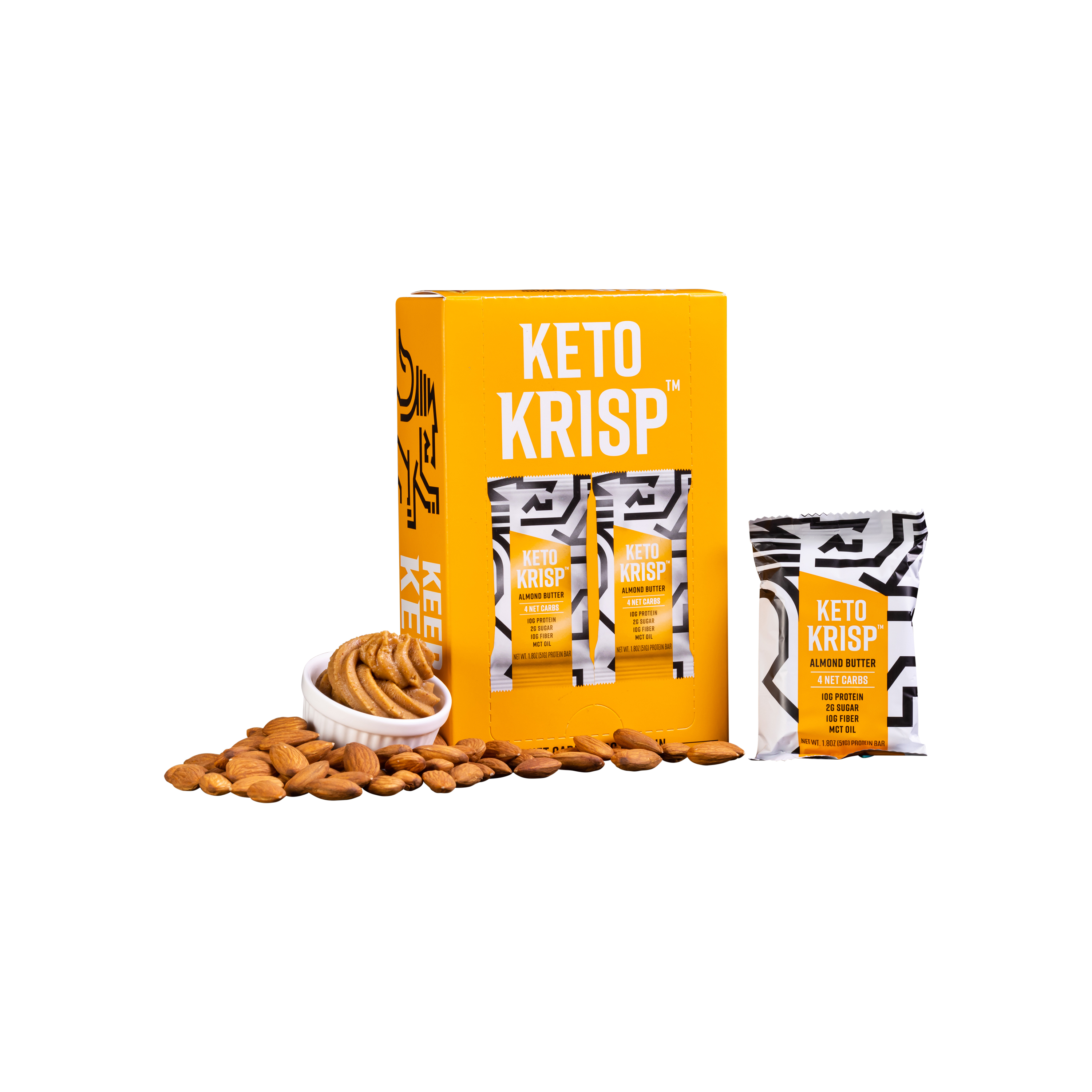 Almond Butter Keto Krisp