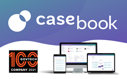 Casebook PBC Listed as a Govtech 100 company for 2021