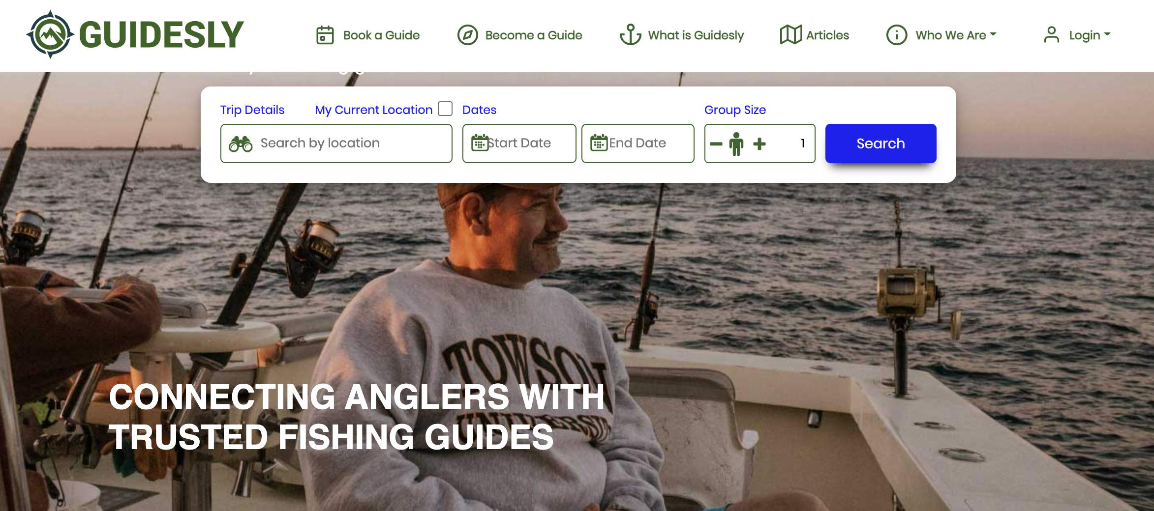 Guidesly.com - Great website for fishing guides and anglers