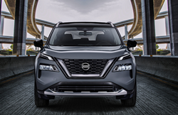 Front end of the 2021 Nissan Rogue
