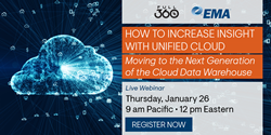 "How to Increase Insight with Unified Cloud Analytics: Moving to the Next Generation of the Cloud Data Warehouse" Webinar