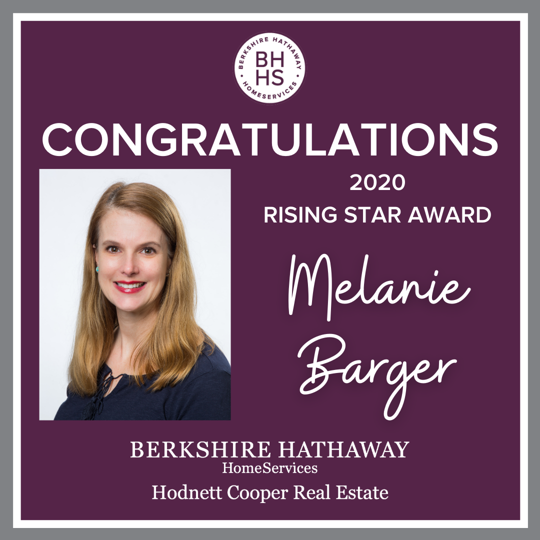 Melanie Barger, 2020 Rising Star Award Winner
