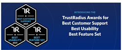 Best of TrustRadius Award Badges