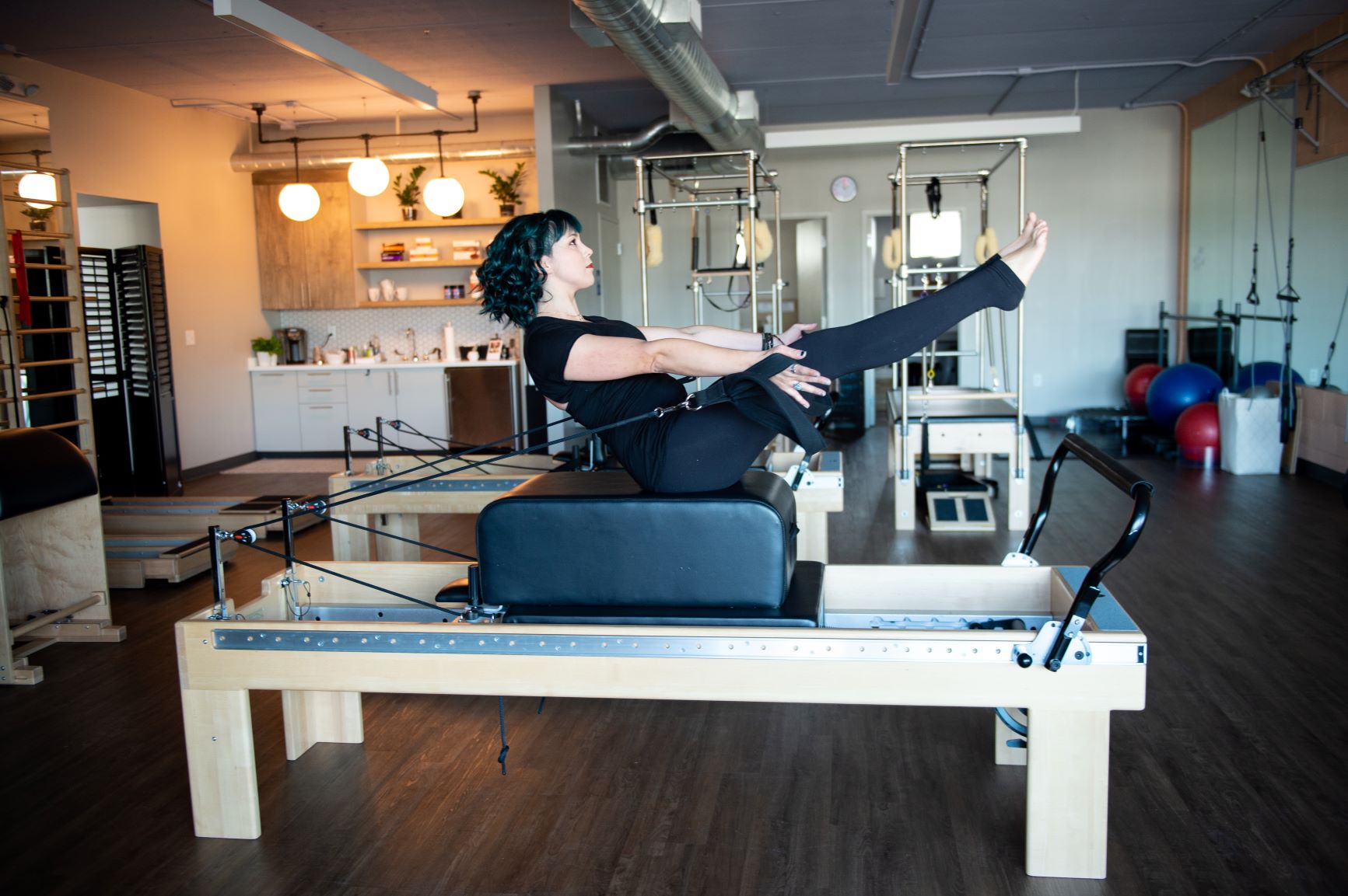 Pilates offers strength, flexibility and balance in a low impact exercise.