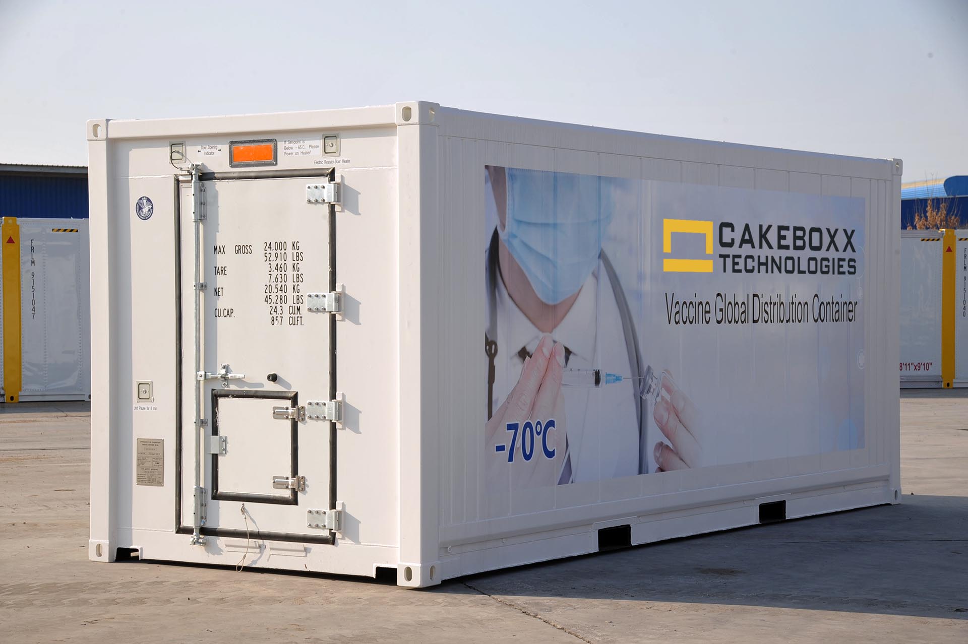 Global Vaccine Distribution Container