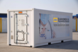 Refrigerated container for vaccine transportation