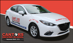 Cantor’s Driving School Florida driver training car