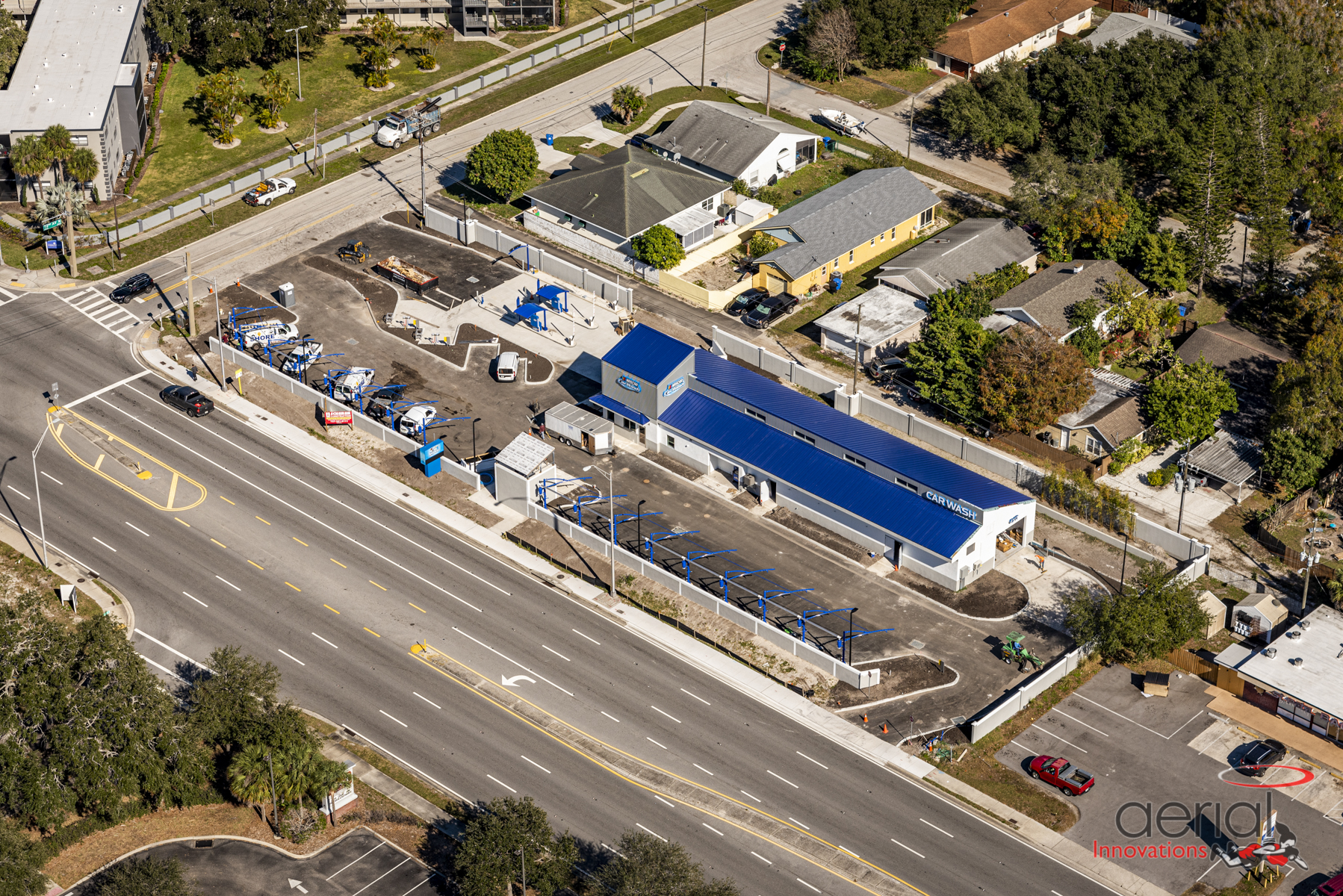 Nascar Car Wash at 7141 4th St. North  brings state-of-art car washing services to St Petersburg