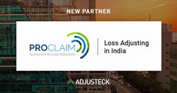 NEW PARTNER Proclaim Loss Adjusting in India Adjusteck