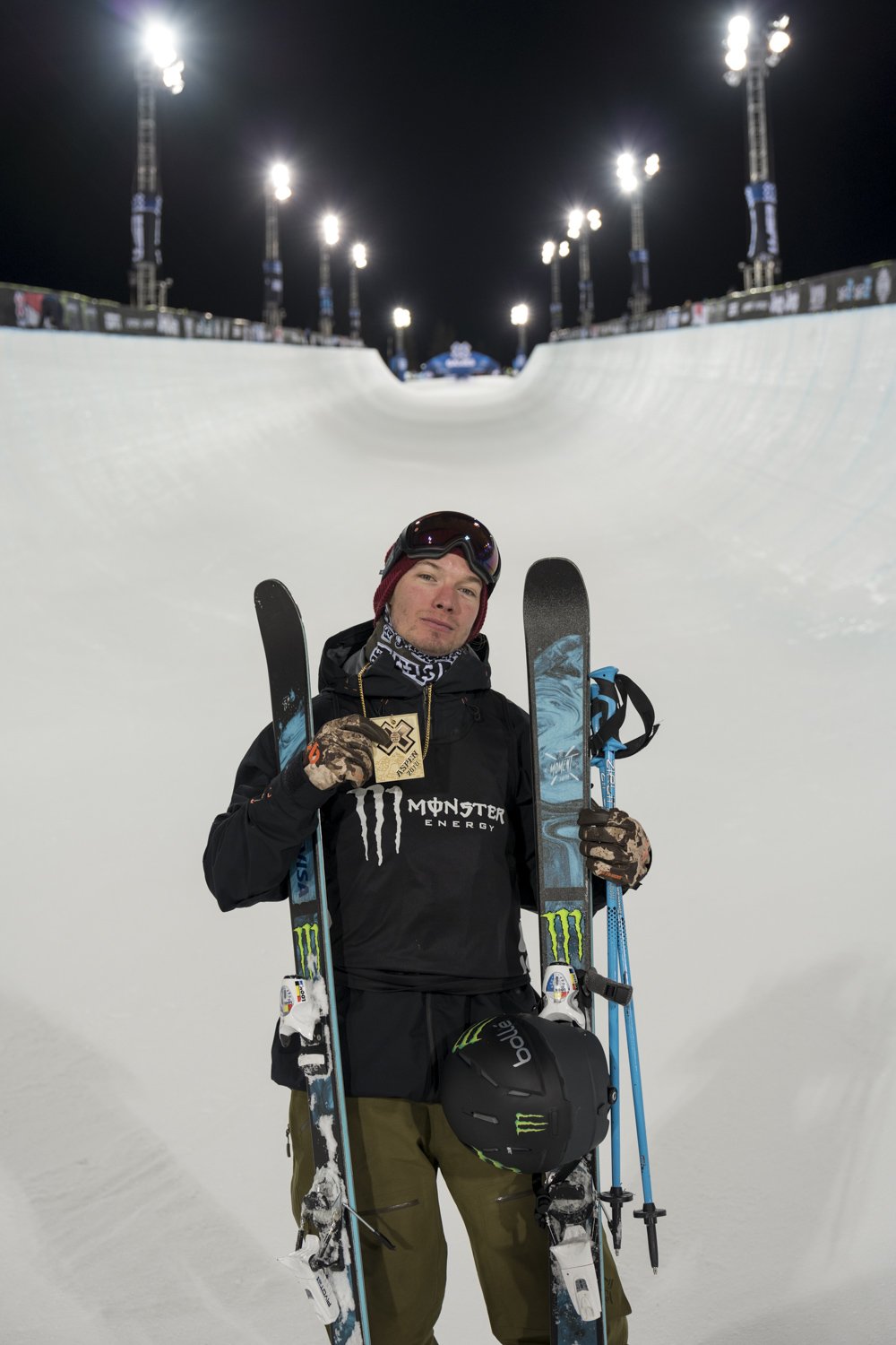 Monster Energy's David Wise is Ready to Compete in Men's Ski SuperPipe at X Games Aspen 2021