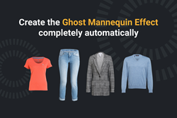 Ghost Mannequin automatically stitches all apparel images together