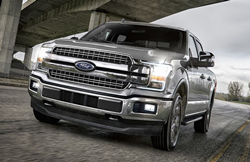 front view of a 2021 Ford F-150 Limited