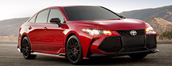 2020 Toyota Avalon color red